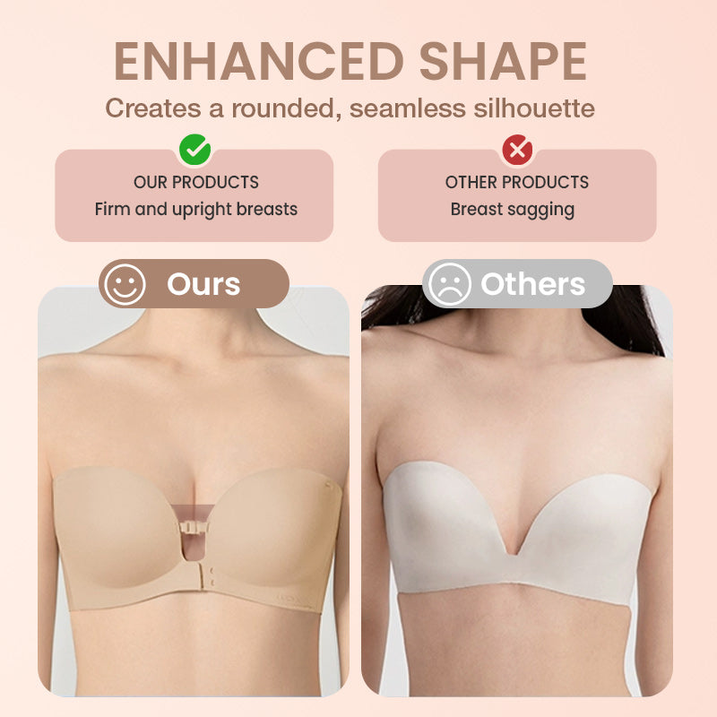 💞Seamless Front Closure Bra With Adjustable Straps